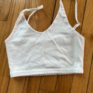 Casual White Tank Top